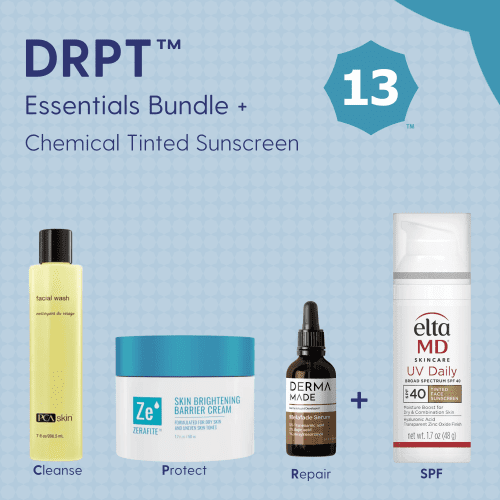 Skin Type Solutions Skincare Bundle Chemical Tinted Sunscreen DRPT 13 - Essentials Bundle - Skin Type Solutions