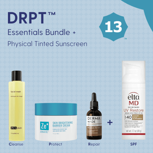 Skin Type Solutions Skincare Bundle Physical Tinted Sunscreen DRPT 13 - Essentials Bundle - Skin Type Solutions