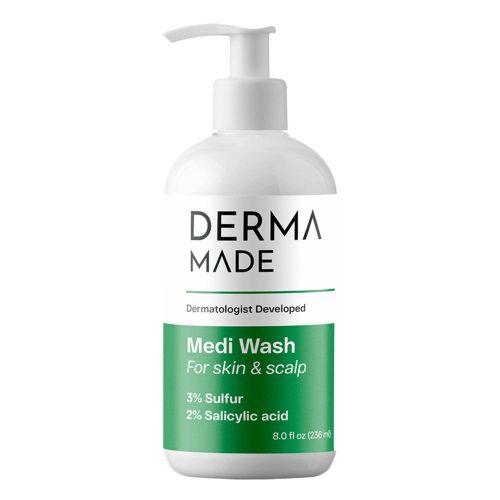 Derma Made Facial Cleanser 8 oz. Derma Made Medi Wash - Skin Type Solutions