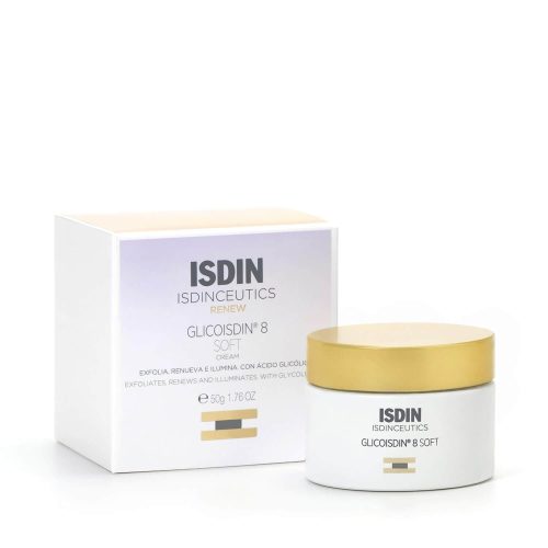 ISDIN Facial Treatment 1.76 oz. ISDIN Glicoisdin 8 SOFT Exfoliating Glycolic Acid Face Cream - Skin Type Solutions