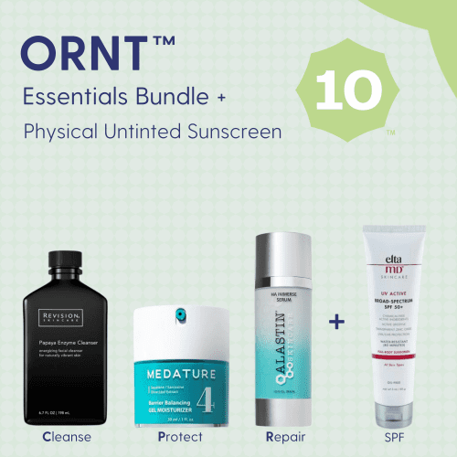 Skin Type Solutions Skincare Bundle Physical Untinted Sunscreen ORNT 10 - Essentials Bundle - Skin Type Solutions