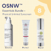 Skin Type Solutions Skincare Bundle Physical Untinted Sunscreen OSNW 8 Stinging - Essentials Bundle - Skin Type Solutions