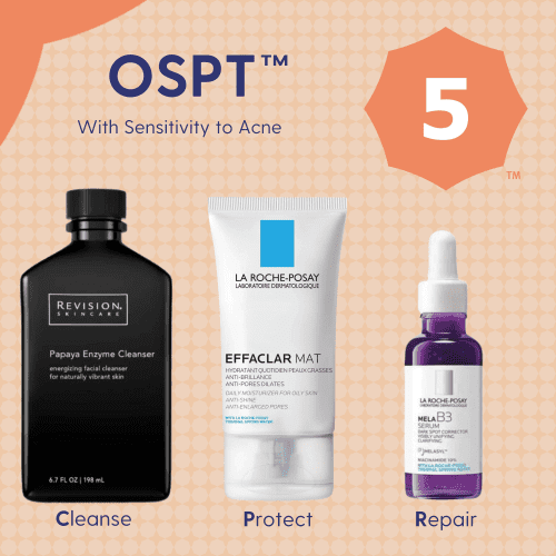 Skin Type Solutions Skincare Bundle No Sunscreen OSPT 5 Acne - Essentials Bundle - Skin Type Solutions