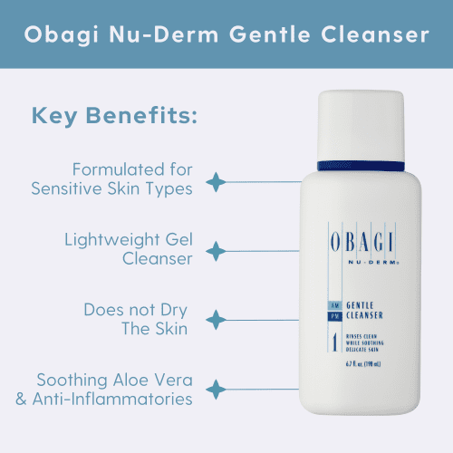 Obagi nu derm gentle cleanser key benefits