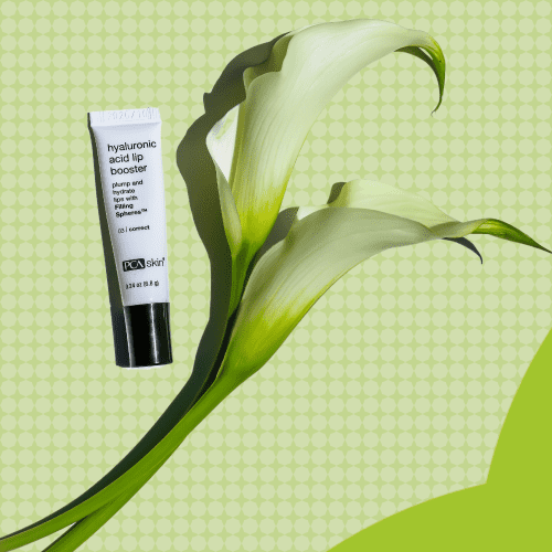 PCA skin hyaluronic acid lip booster with flowers 2