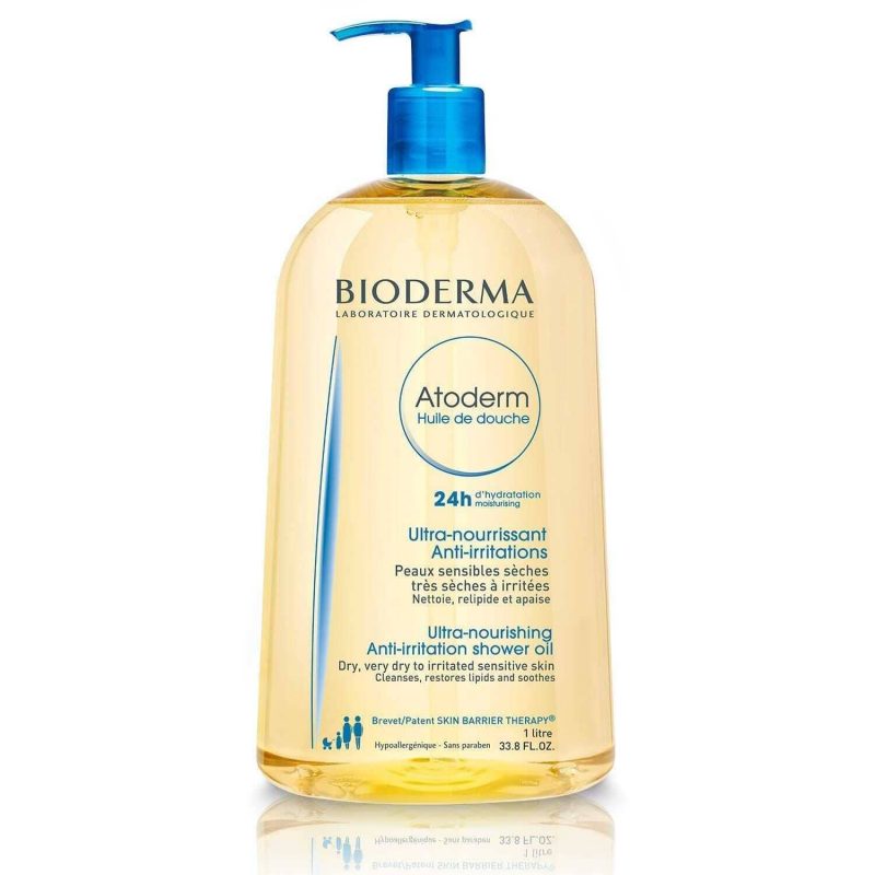 Bioderma Body Cleanser 33.4 oz. Bioderma Atoderm Shower Oil - Skin Type Solutions