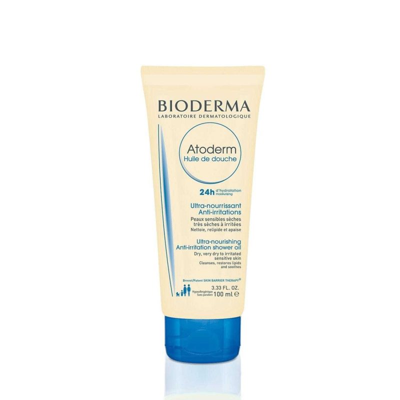 Bioderma Body Cleanser 3.33 oz. Travel Size Bioderma Atoderm Shower Oil - Skin Type Solutions