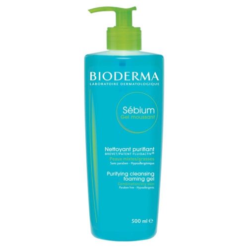 Bioderma Facial Cleanser 16.9 oz. Pro Size Bioderma Sébium Foaming Gel - Skin Type Solutions