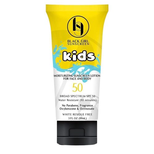 Black Girl Sunscreen Body Sunscreen 3 fl. oz. Black Girl Sunscreen Kids Broad Spectrum SPF 50 - Skin Type Solutions