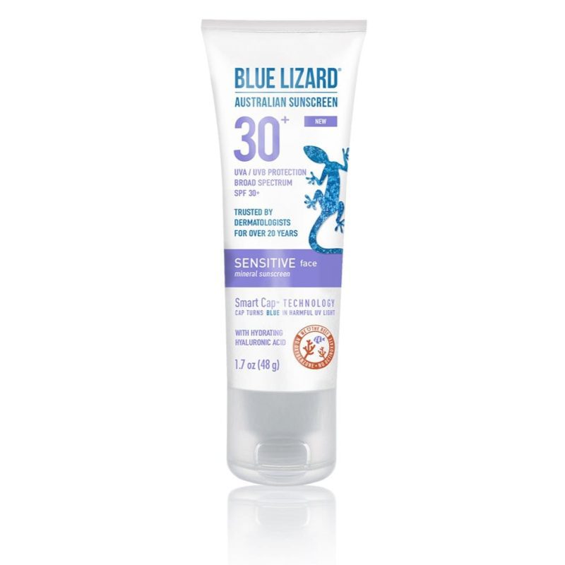 Blue Lizard Body Sunscreen 1.7 oz. Tube Blue Lizard Australian Sensitive Face Mineral Sunscreen SPF 30+ - Skin Type Solutions