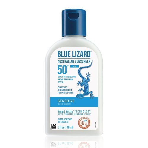 Blue Lizard Face & Body Sunscreen 5 oz. Bottle Blue Lizard Australian Sensitive Mineral Sunscreen SPF 50+ - Skin Type Solutions