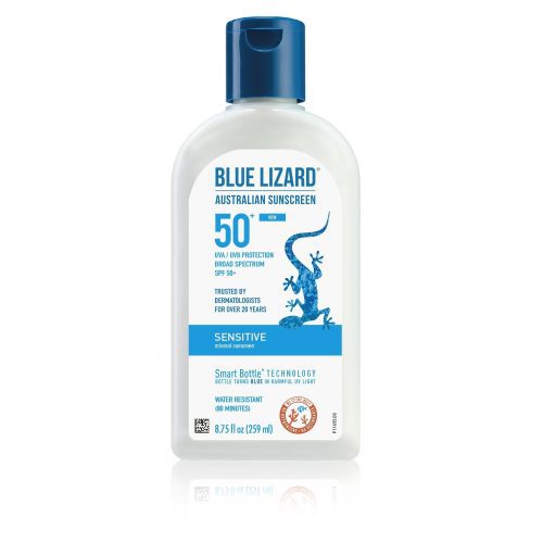 Blue Lizard Face & Body Sunscreen 8.75 oz. Bottle Blue Lizard Australian Sensitive Mineral Sunscreen SPF 50+ - Skin Type Solutions