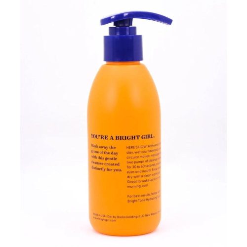 bright girl bright clean daily facial gel cleanser shop at skin type solutions back