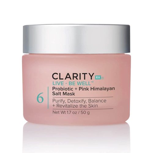 ClarityRx Facial Mask 1.7 fl. oz. ClarityRx Live + Be Well Probiotic Pink Himalayan Salt Mask - Skin Type Solutions