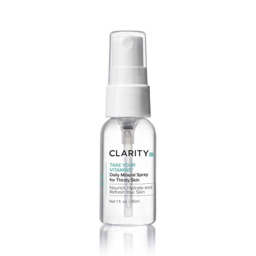 ClarityRx Facial Toner 1 oz. Travel Size ClarityRx Take Your Vitamins Daily Mineral Spray for Thirsty Skin - Skin Type Solutions