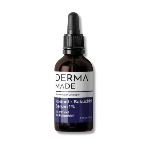 Derma Made Facial Treatment 1 oz. Derma Made Retinol + Bakuchiol Serum 1% - Skin Type Solutions