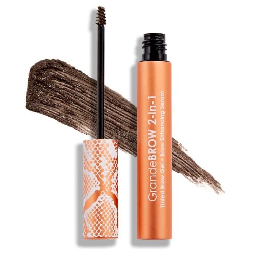 Grande Cosmetics SkinCare Dark Grande Cosmetics GrandeBROW 2-in-1 Tinted Brow Gel + Brow Enhancing Serum - Skin Type Solutions