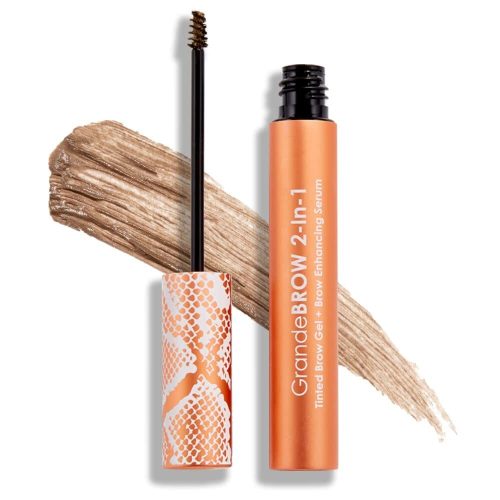 Grande Cosmetics SkinCare Light Grande Cosmetics GrandeBROW 2-in-1 Tinted Brow Gel + Brow Enhancing Serum - Skin Type Solutions