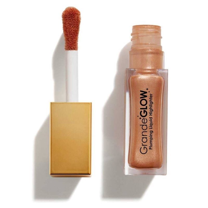 Grande Cosmetics Facial Makeup Bronze Beam Grande Cosmetics GrandeGLOW Plumping Liquid Highlighter - Skin Type Solutions