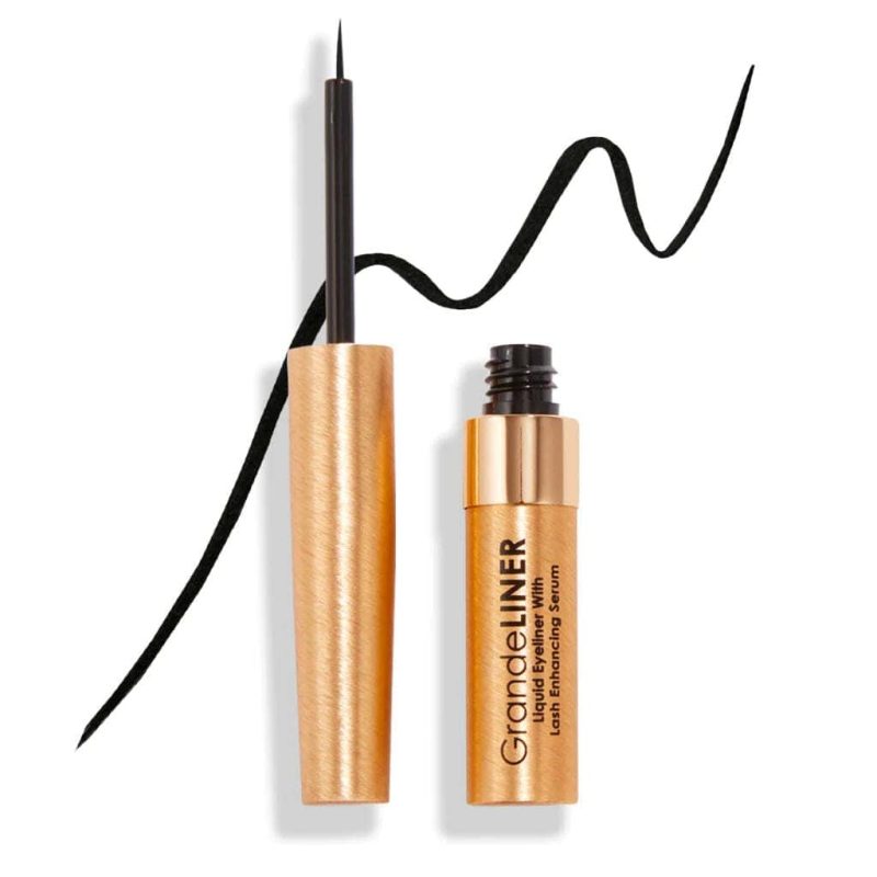 grandeliner liquid eyeliner with lash enhancing serum Grande Cosmetics shop at skin type solutions