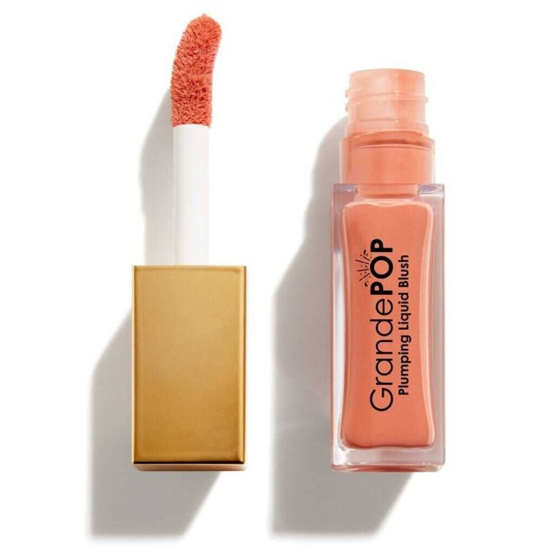 Grande Cosmetics Facial Makeup Sweet Peach Grande Cosmetics GrandePOP Plumping Liquid Blush - Skin Type Solutions