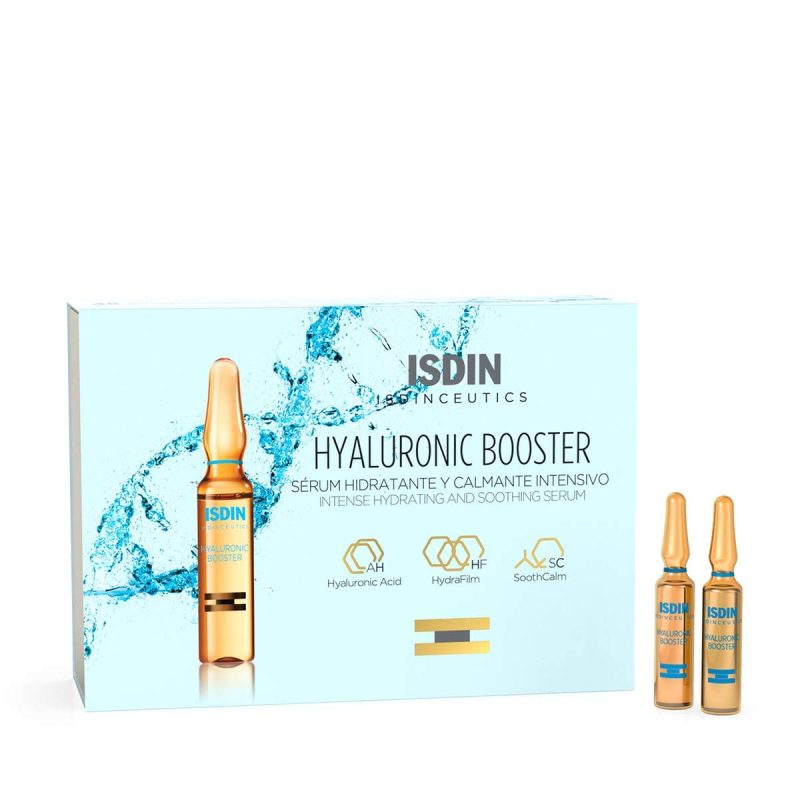 ISDIN Facial Treatment 2ml x 10 ampoules ISDIN Hyaluronic Booster 10 Ampoules - Skin Type Solutions