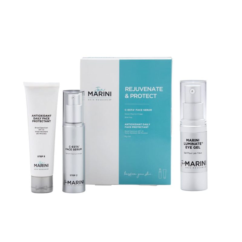 Jan Marini Moisturizer Kits Daily Face Protectant SPF33 Jan Marini Rejuvenate & Protect + Luminate Eye Gel ($249 Value) - Skin Type Solutions