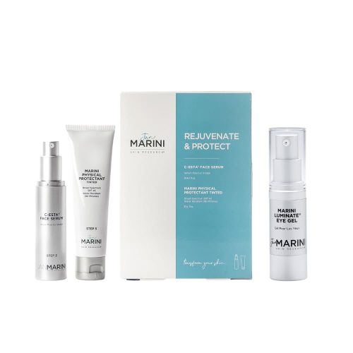 Jan Marini Moisturizer Kits Marini Physical Protectant Tinted SPF45 Jan Marini Rejuvenate & Protect + Luminate Eye Gel ($249 Value) - Skin Type Solutions