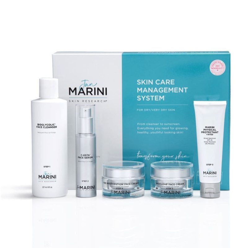 jan marini skin care management system dry to very dry skin with marini physical protectant spf 45 Jan Marini shop at skin type solutions