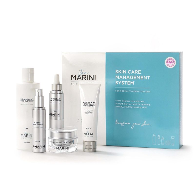 jan marini skin care management system normal to combination skin with antioxidant daily face protectant spf 33 Jan Marini shop at skin type solutions