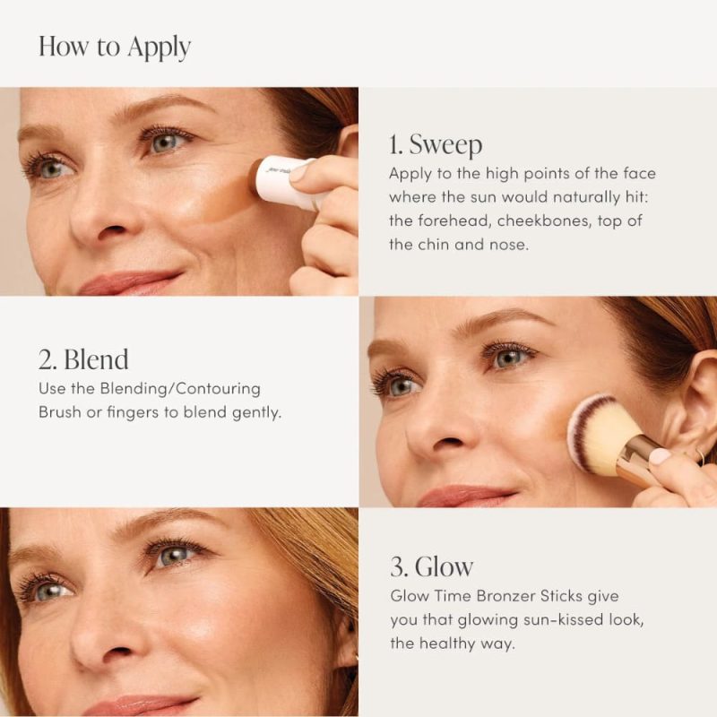 jane iredale glow time bronzer stick Blaze shop at skin type solutions