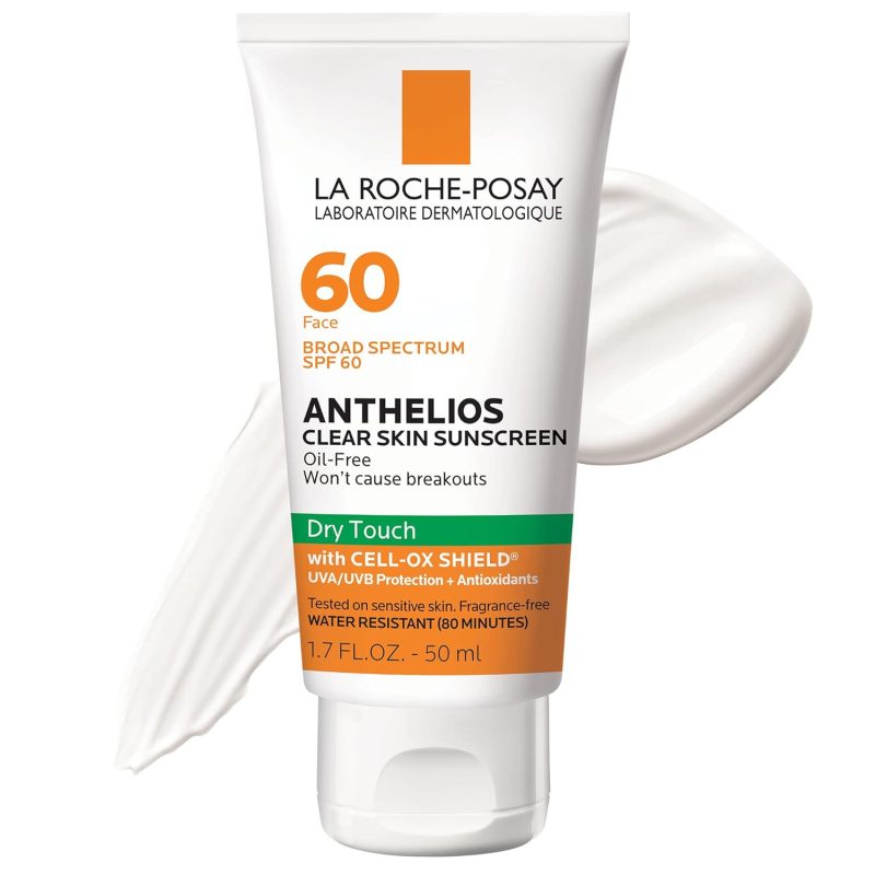 La Roche-Posay Facial Sunscreen 1.7 oz. La Roche-Posay Anthelios Clear Skin Dry Touch Sunscreen SPF 60 - Skin Type Solutions