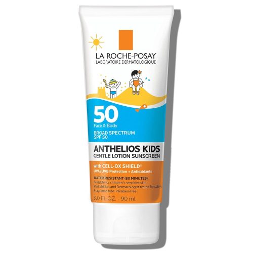 la roche posay anthelios kids gentle lotion sunscreen spf 50 3 oz shop at skin type solutions