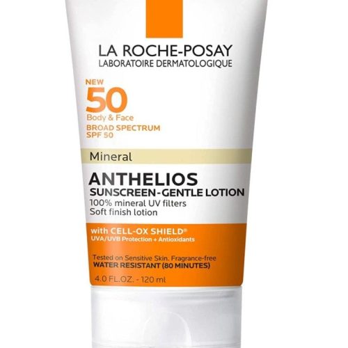 La Roche-Posay Facial Sunscreen 4.0 oz. La Roche-Posay Anthelios SPF 50 Gentle Lotion Mineral Sunscreen - Skin Type Solutions