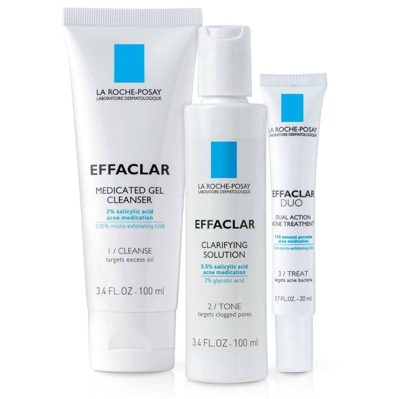 la roche posay effaclar 3 step system La Roche Posay shop at skin type solutions