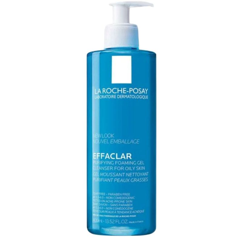 La Roche-Posay Facial Cleanser 13.5 oz. Pro Size La Roche-Posay Effaclar Purifying Foaming Gel Cleanser for Oily Skin - Skin Type Solutions