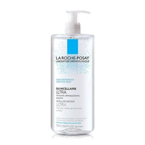 la roche posay micellar water ultra for sensitive skin la roche posay 254 fl oz 750 ml 419359