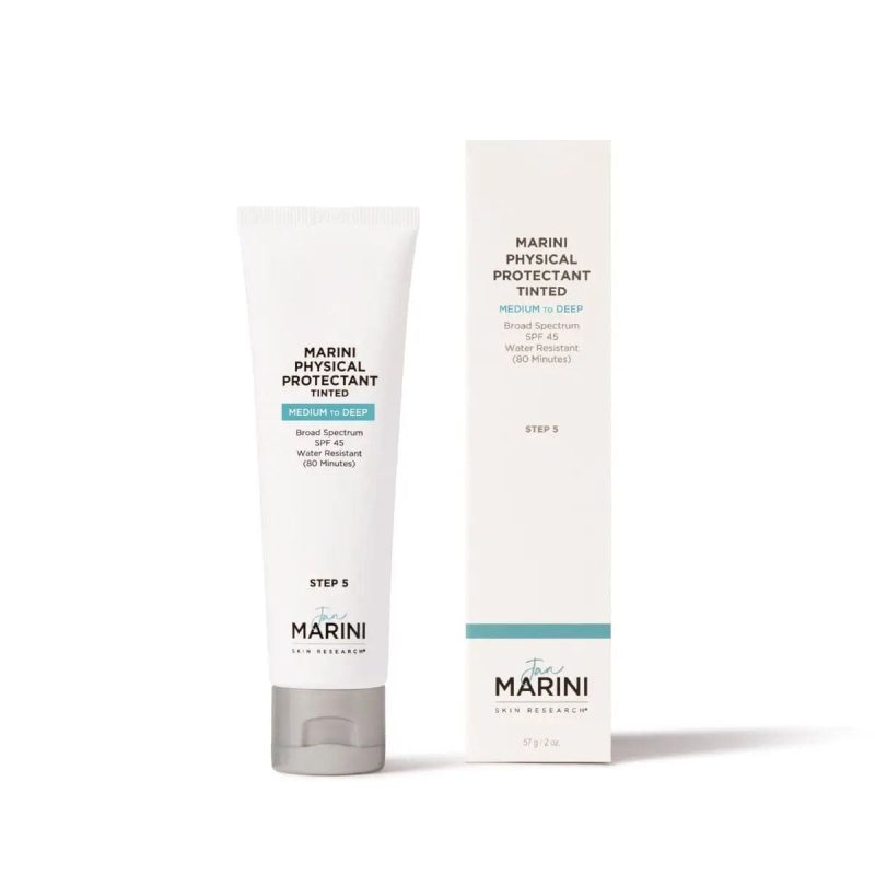 Jan Marini Sunscreen 2.0 oz. Jan Marini Physical Protectant Tinted SPF 45 - Medium to Deep - Skin Type Solutions