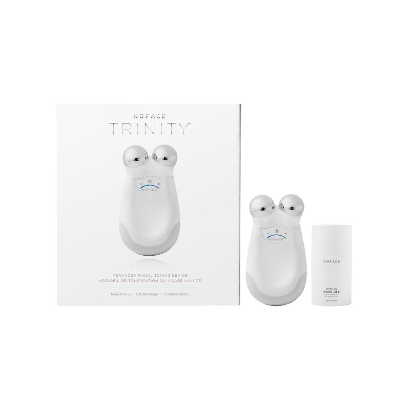 NuFace SkinCare Hydrating Aqua Gel NuFACE Classic Trinity PRO Facial Toning Kit (400 AMP) - Skin Type Solutions