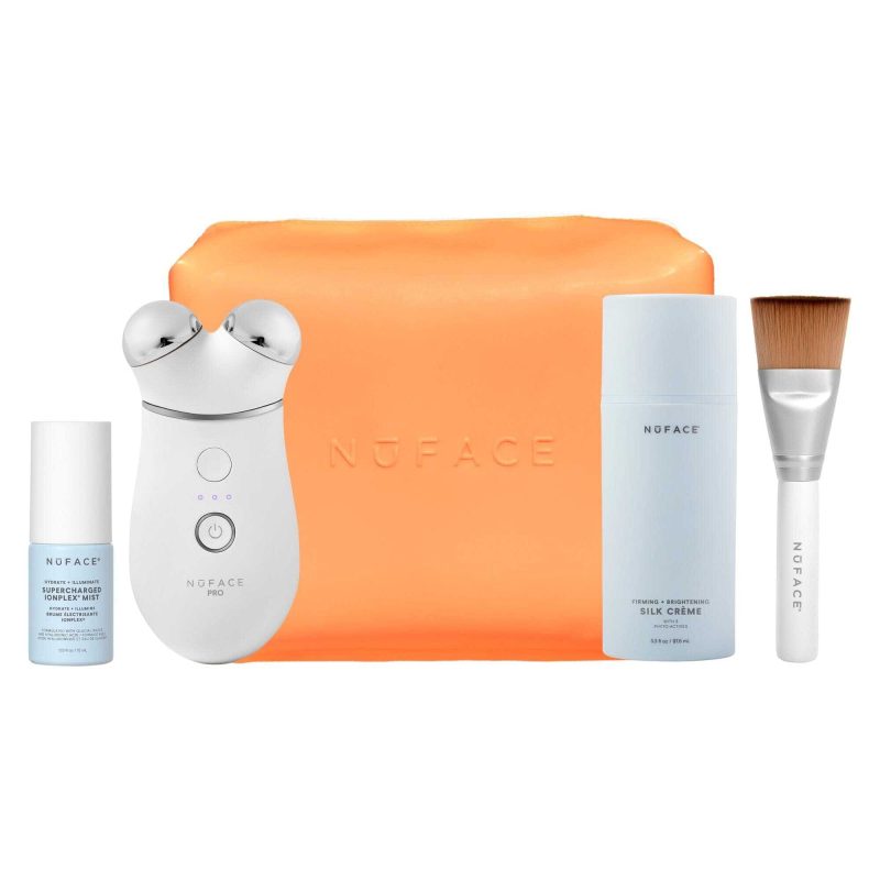 nuface trinity pro supercharged skincare routine limited edition gift set NuFACE shop at skin type solutions