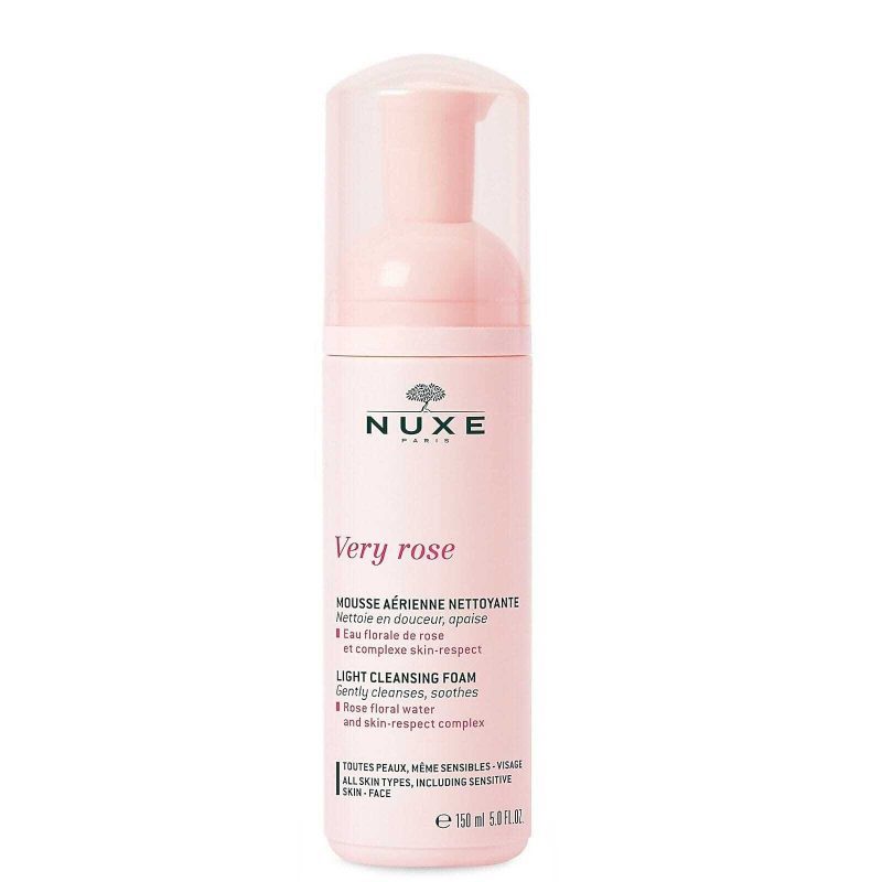 Nuxe Facial Cleanser 5.0 oz. (150ml) Nuxe Very Rose Light Cleansing Foam - Skin Type Solutions