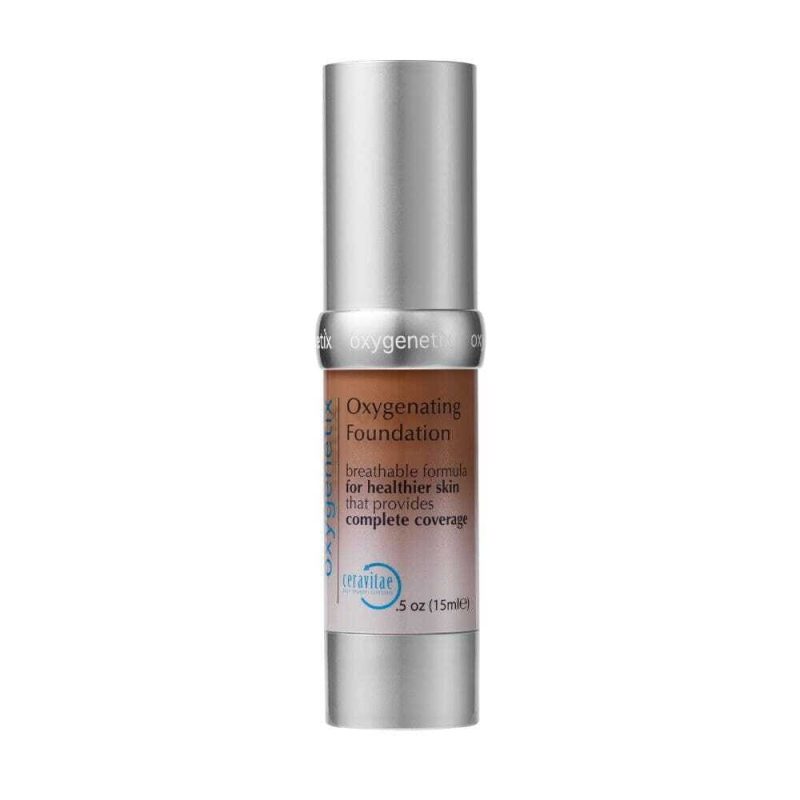 oxygenetix oxygenating foundation beige Blue Based Shades Ebony shop at skin type solutions