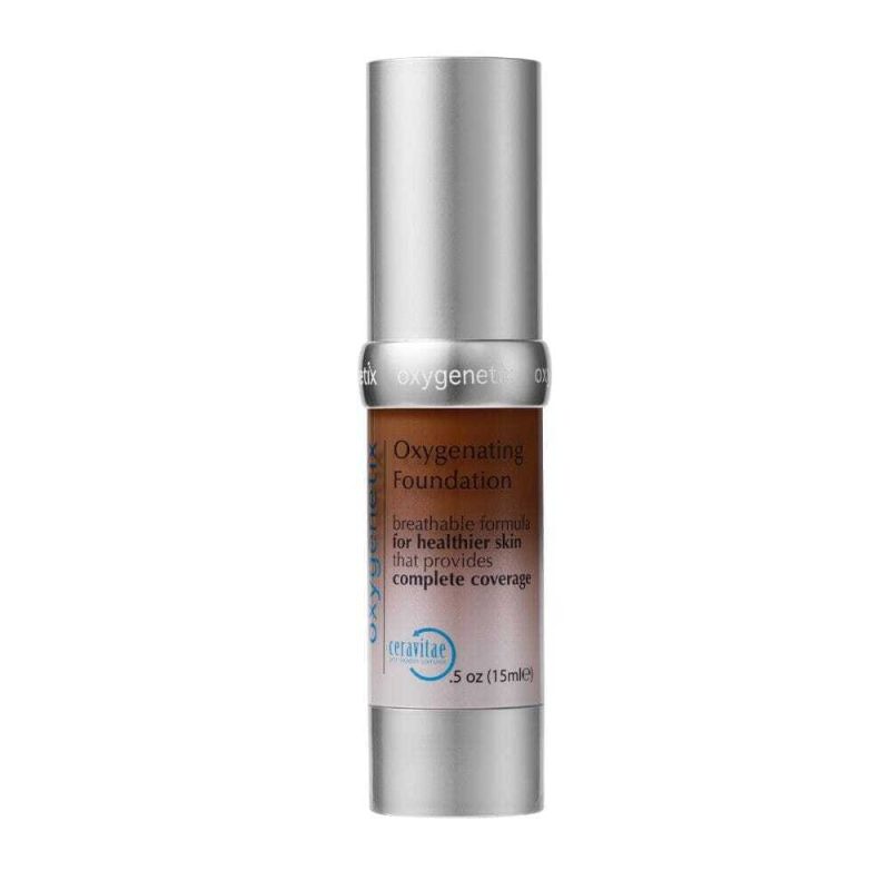 oxygenetix oxygenating foundation beige Blue Based Shades Mahogany shop at skin type solutions