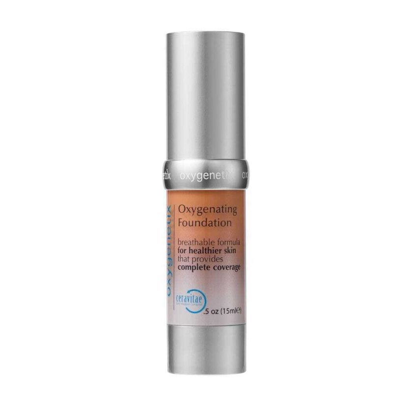 oxygenetix oxygenating foundation beige Blue Based Shades Walnut shop at skin type solutions