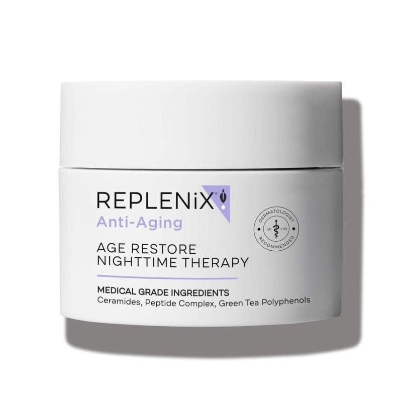 Replenix Facial Moisturizer 1.7 oz. Replenix Age Restore Nighttime Therapy - Skin Type Solutions