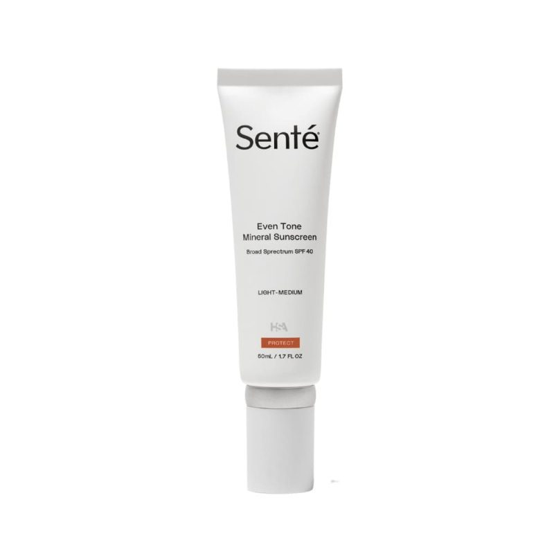 SENTE SkinCare 1.7 fl. oz. Senté Even Tone Mineral Sunscreen Broad Spectrum SPF 40 (Light-Medium) - Skin Type Solutions