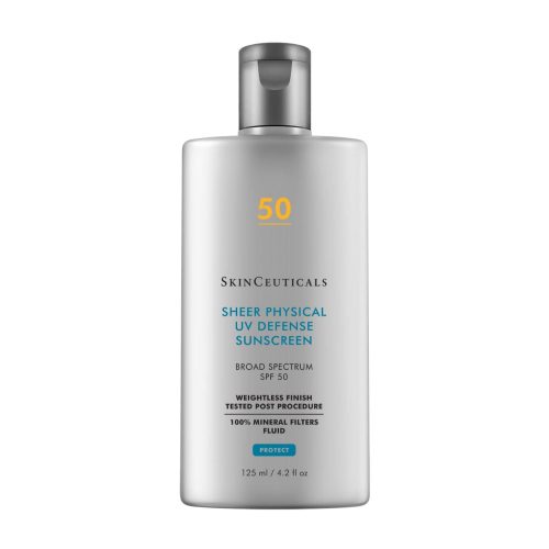 SkinCeuticals Facial Sunscreen 4.2 oz. Pro Size SkinCeuticals Sheer Physical UV Defense SPF 50 - Skin Type Solutions