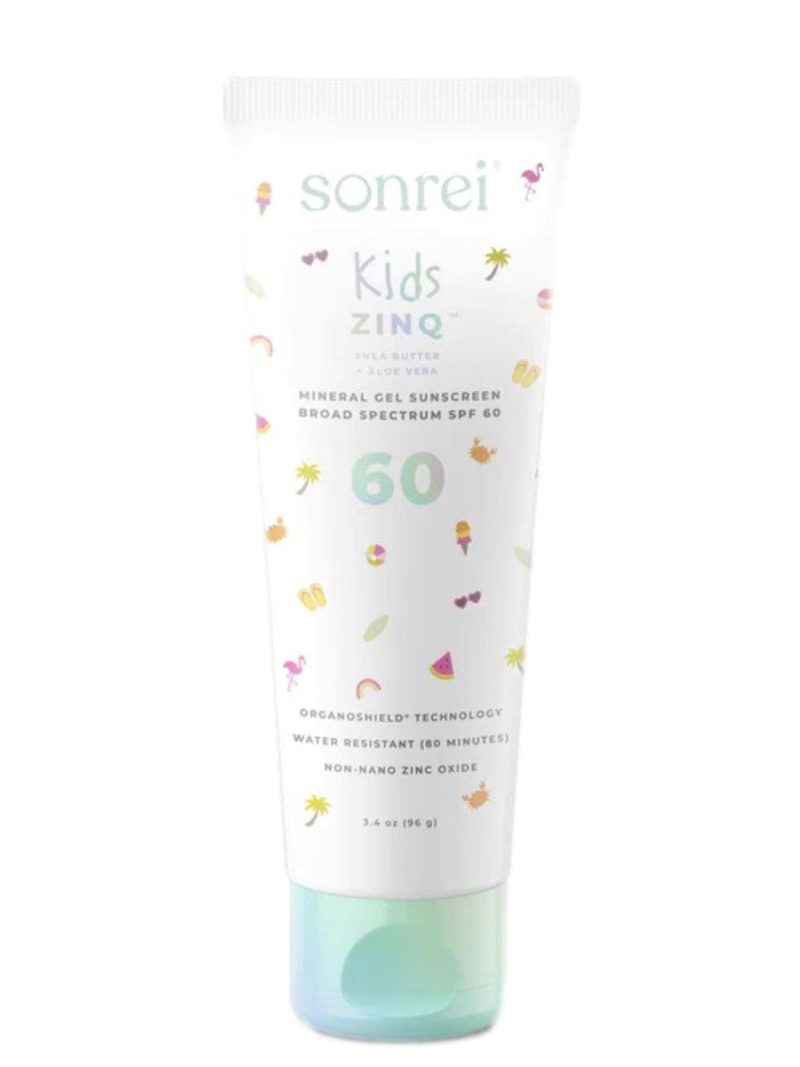 Sonrei Body Sunscreen 3.4 oz. Sonrei Kids Zinq Mineral Gel Sunscreen SPF 60 - Skin Type Solutions