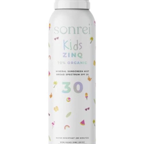 Sonrei Body Sunscreen 6 oz. Sonrei Kids Zinq Organic Mineral Sunscreen Mist SPF 30 - Skin Type Solutions