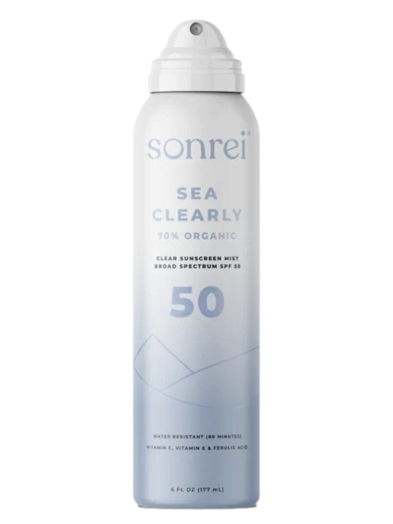 Sonrei Body Sunscreen 6 oz. Sonrei Sea Clearly Organic Clear Sunscreen Mist SPF 50 - Skin Type Solutions